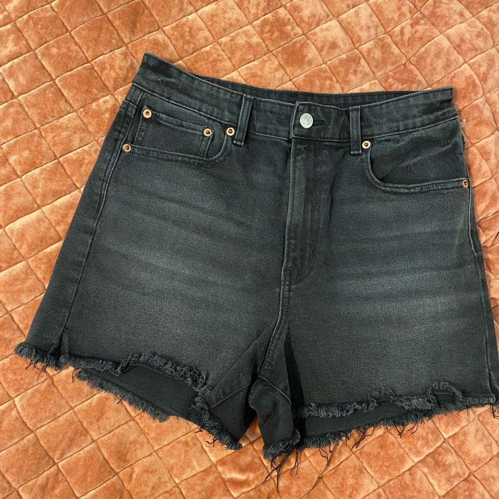 American Eagle Outfitters Black High Waist Shorts NWOT